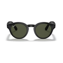 New Rayban Meta Glasses Shinny Black Green Lens