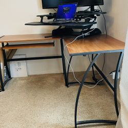 L-Shaped Corner Home Office Desk