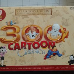 300 Cartoon Classics New Unopened 