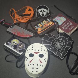LOT of HALLOWEEN/ HORROR CROSSBODY PURSES