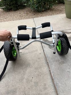 Rolling Kayak carrier collapsible