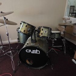Crush Chameleon  Drum Set 