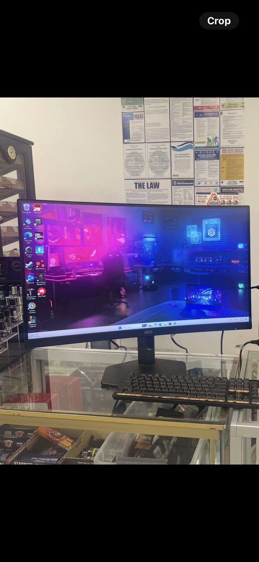 Gaming Monitor 180hz 27inch Want Gone ASAP