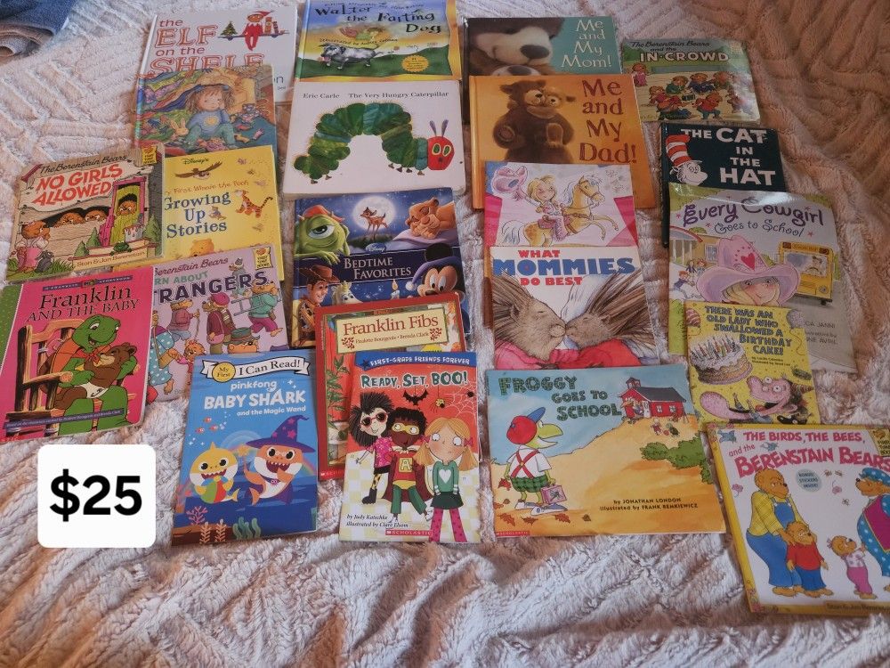 Kids Book Lot Over 20 Books
