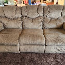 Lazy Boy Sofa Recliners (Two Sofas)