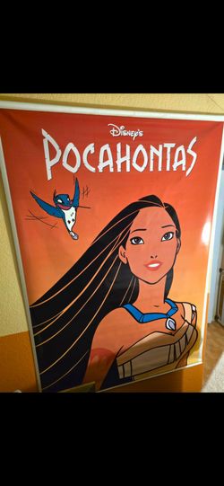 Selling 4 double side 1995 pocahontas banners