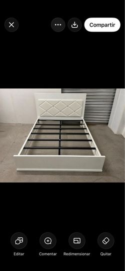 Full frame bed (Ashley furniture) cama