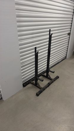 Gym Barbell Adjustable Rack