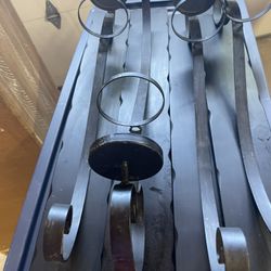 Wall-mounted iron wall sconce For Candles 