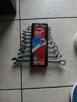 Husky 10 Piece Combination Wrench Set