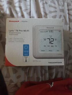Smart Thermosthat Honeywell Pro WI-FI Lyric T6