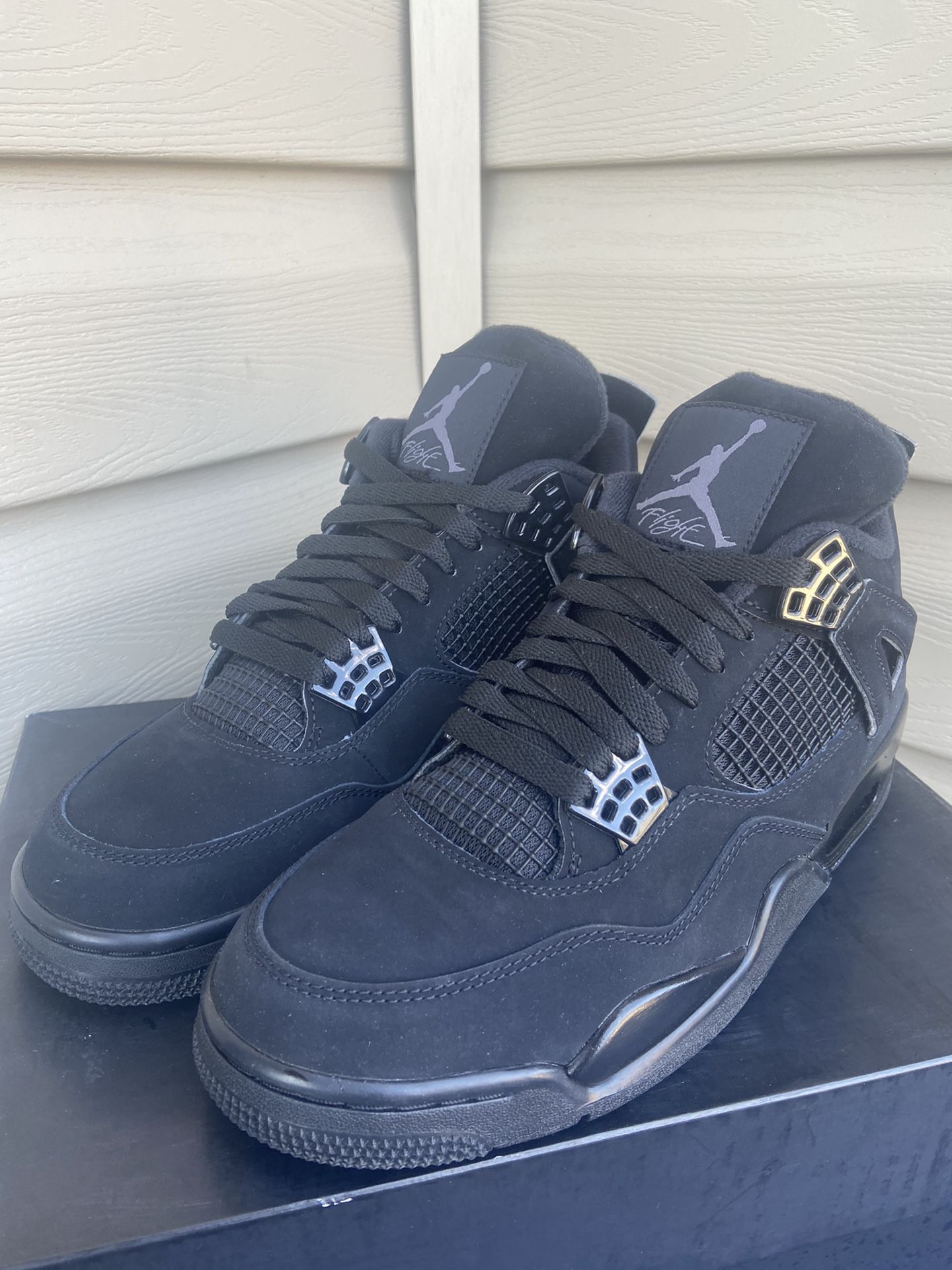 Brand New Jordan 4 “ Blackcats” Size 9