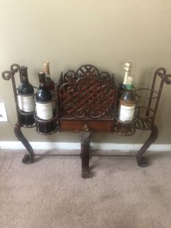 Heavy duty wine rack floor stand