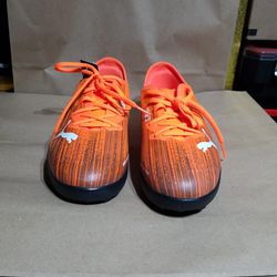 Puma Ultra 3.1 TT Turf Football Boots Soccer Cleats Shoes Orange Size 8.5 