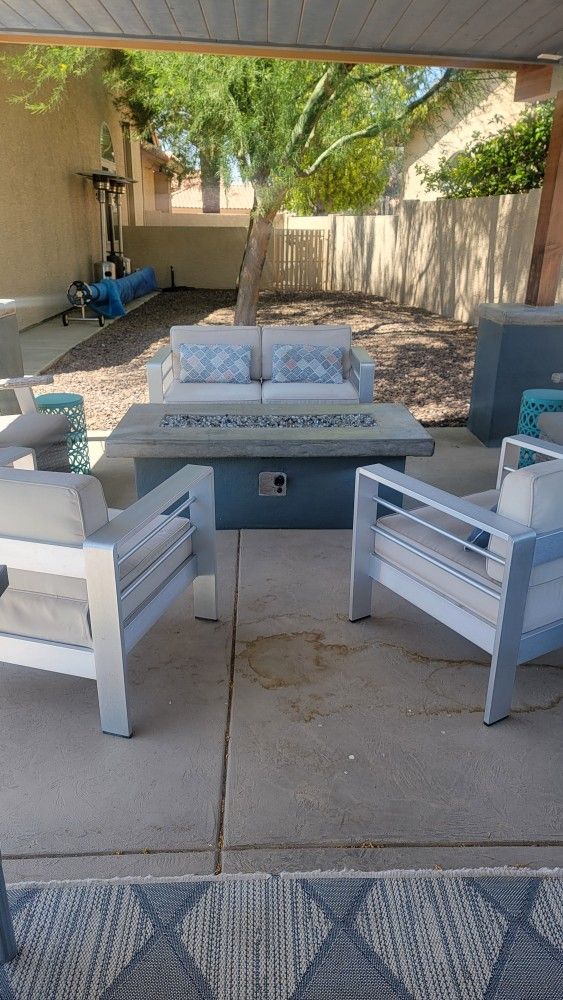 Aluminum 3 Piece Patio Set