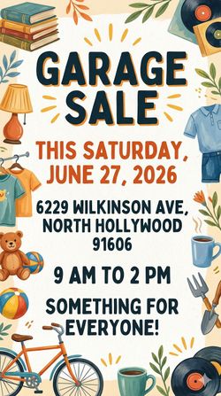 GARAGE SALE