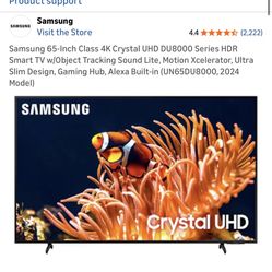 Samsung 65-Inch Smart TV