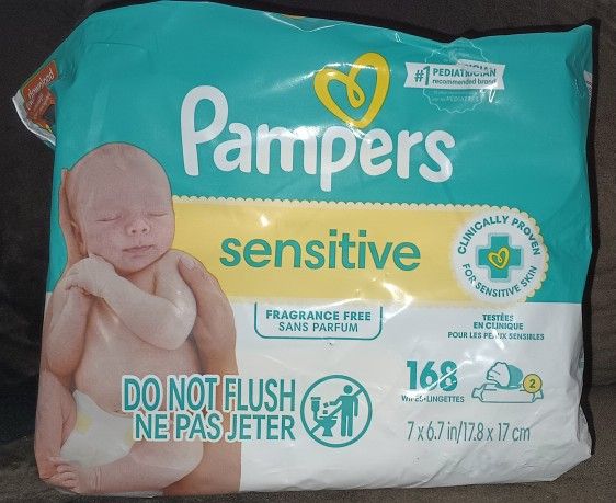 3 For $10 Pampers Sensitive Baby Wipes - 168ct