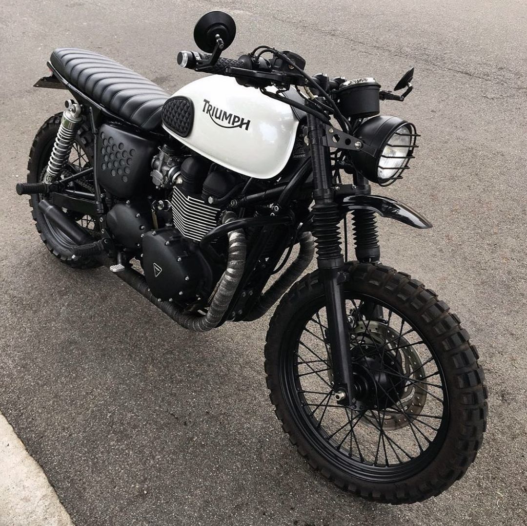 Triumph Bonneville Thruxton Scrambler Custom Seat