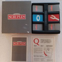 Vintage 1986 Scruples Game 