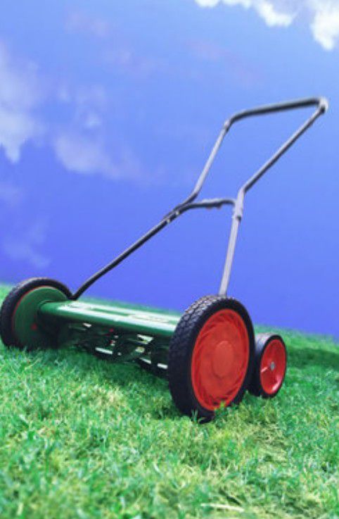 Scott Reel Lawn Mower, Push Mower, Eco-friendly, Quiet, Works Great, $29