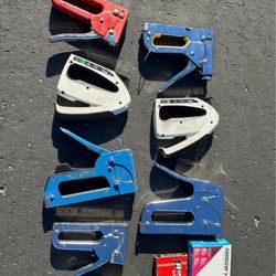 Lot Of Staple Guns