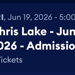Chris Lake Fri 6/19