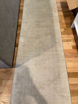 Beige Hallway Runner Rug