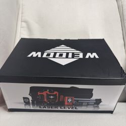 WEIDOUW Professional Self-Leveling Laser Level Kit with Tripod and Case - Brand New