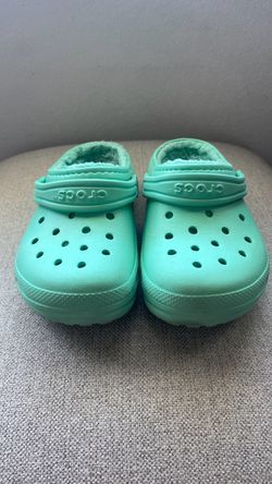 Crocs Classic Lined Clogs Mint Green