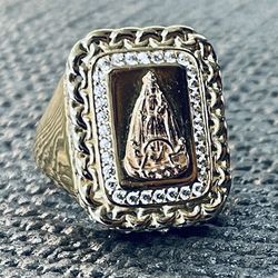 Religious gold Ring