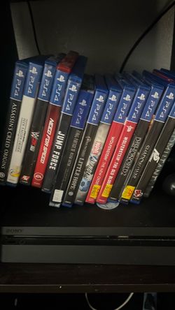 PS4 bundle . Rare games .