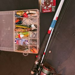 Tackobox Poletap Smartrod fishing rod and Reel 