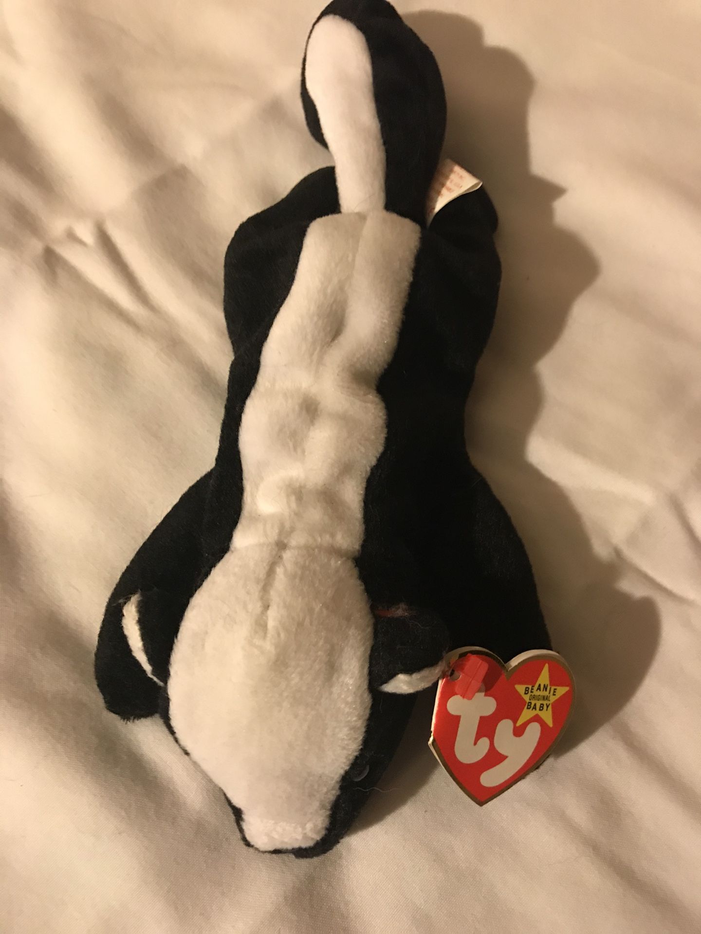 Ty beanie baby skunk stinky