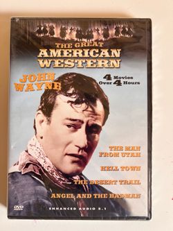 Great American Western John Wayne DVD New