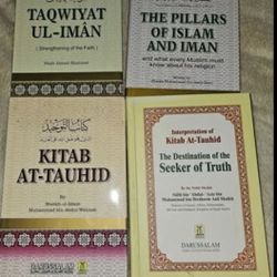 4 New Books Kitab At-Tauhid/ Pillars of Islam
