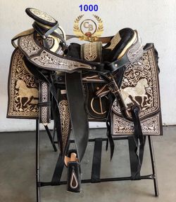 Montura bordada hecha en mexico 🇲🇽