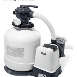 Pool Filter And Ladder