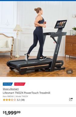 Lifesmart TM22X Treadmill power touch.
