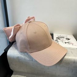 Women's light pink baseball cap