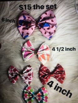 Grab bags 5 to 6 bows $15 each