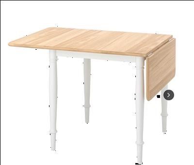 Ikea Danderyd Drop leaf Dining table Incl. 2 chairs