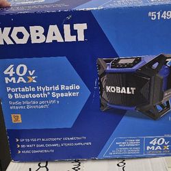 Kobalt Blue Tooth Speaker  
