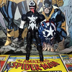 Marvel Legends Venomized Captain America 