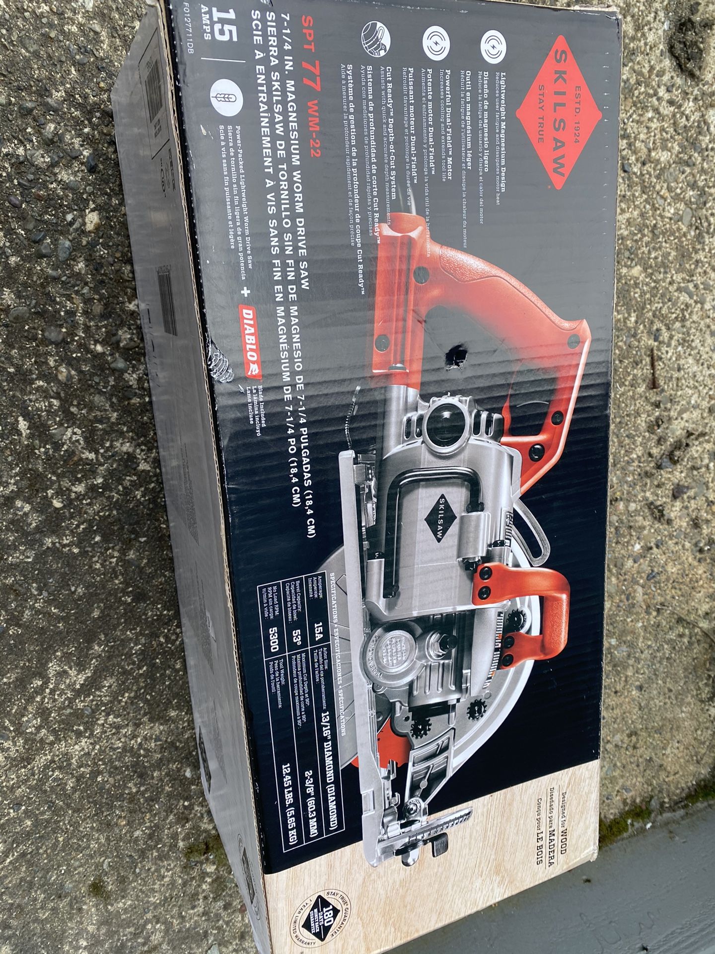 Magnesium Worm Drive Saw