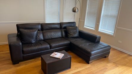 leather sectional couch