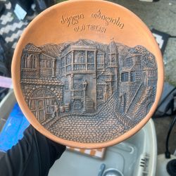 Tbilisi Collectors, Clay Plate