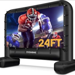 24FT Projector Screen