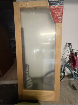 Interior wooden for glass door