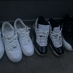 4 pairs of jordan’s